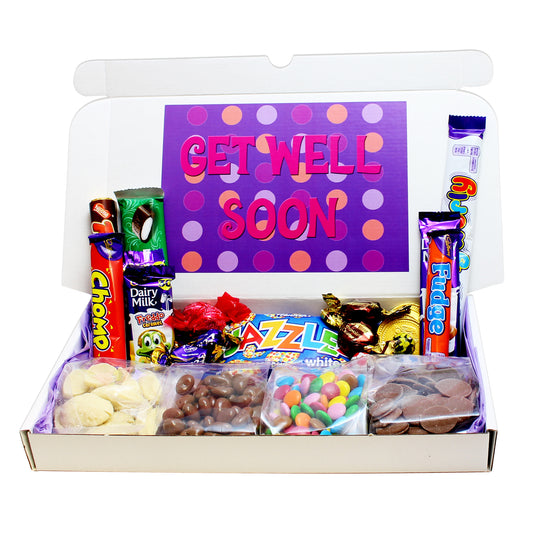 Get Well Soon Large Chocolate Gift Box