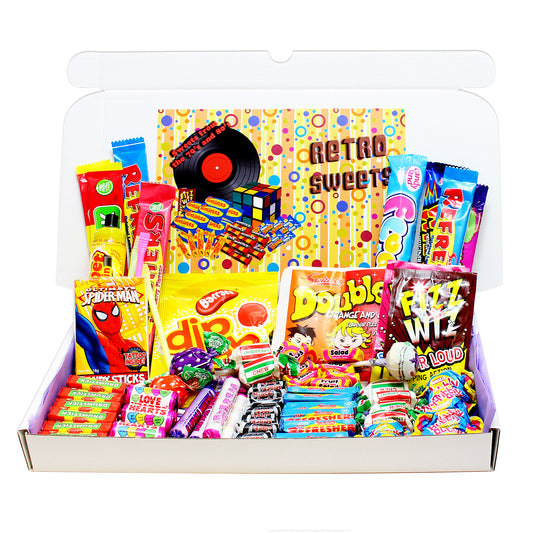 Retro Sweets Gift Box- sweets from the 70s and 80s