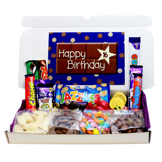 16th Birthday Large Chocolate Gift Box