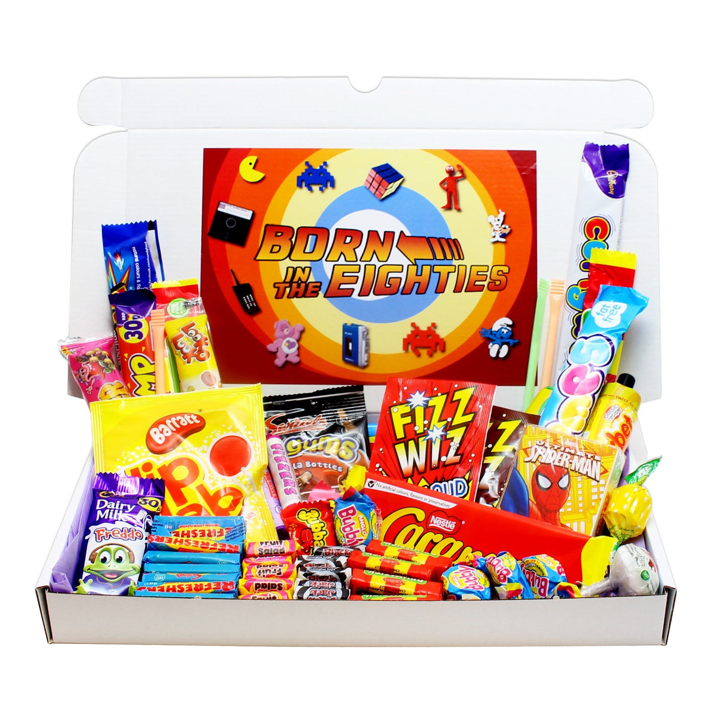 Born in the Eighties Retro Sweet Large Gift Box