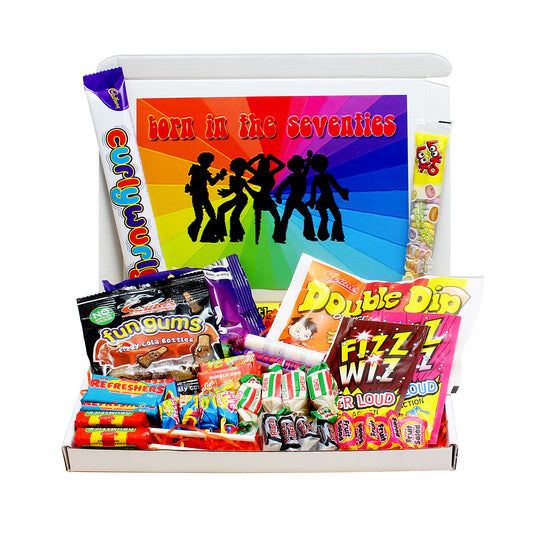 Born in the Seventies Retro Sweets Mini Gift Box