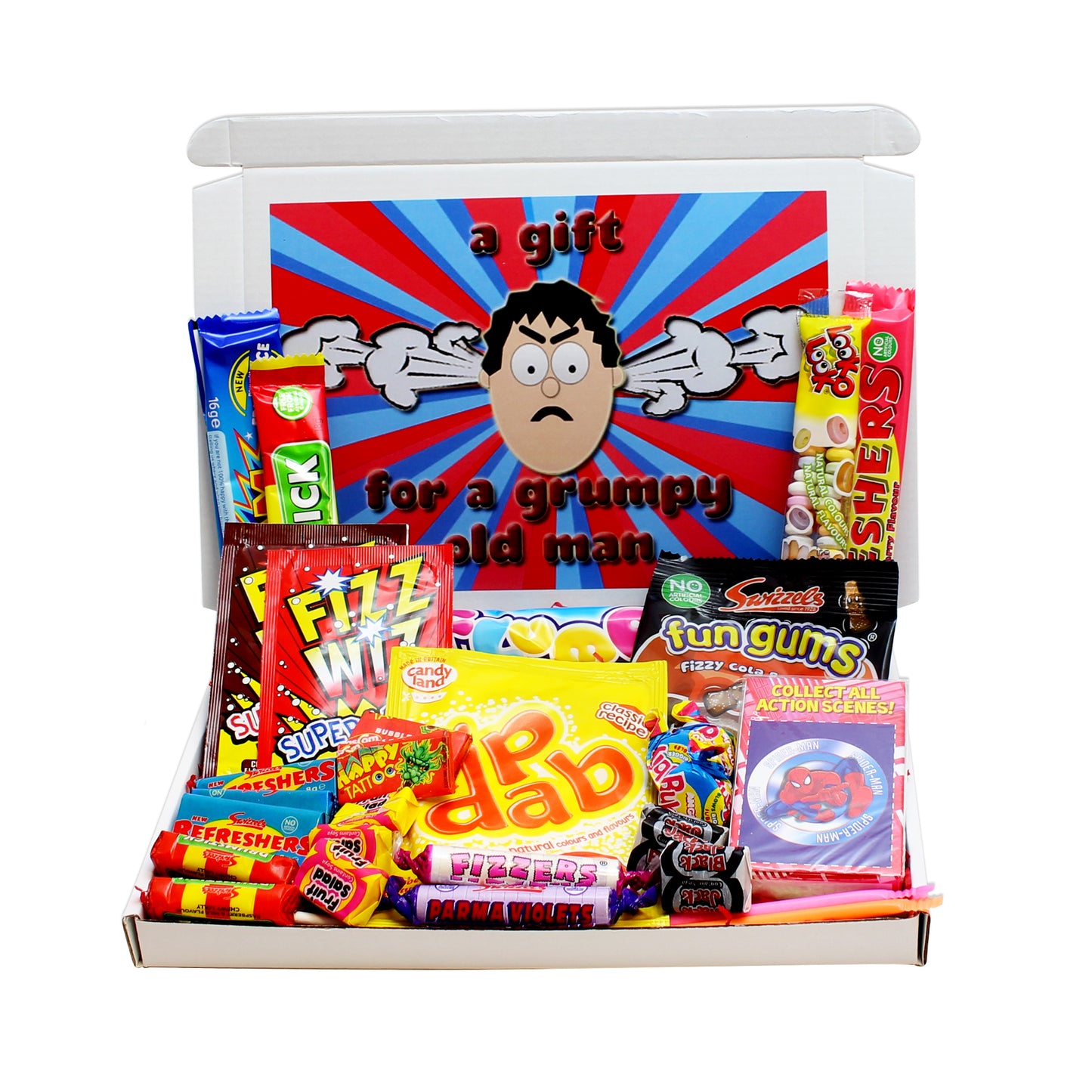 Grumpy Old Man Retro Sweets Mini Box