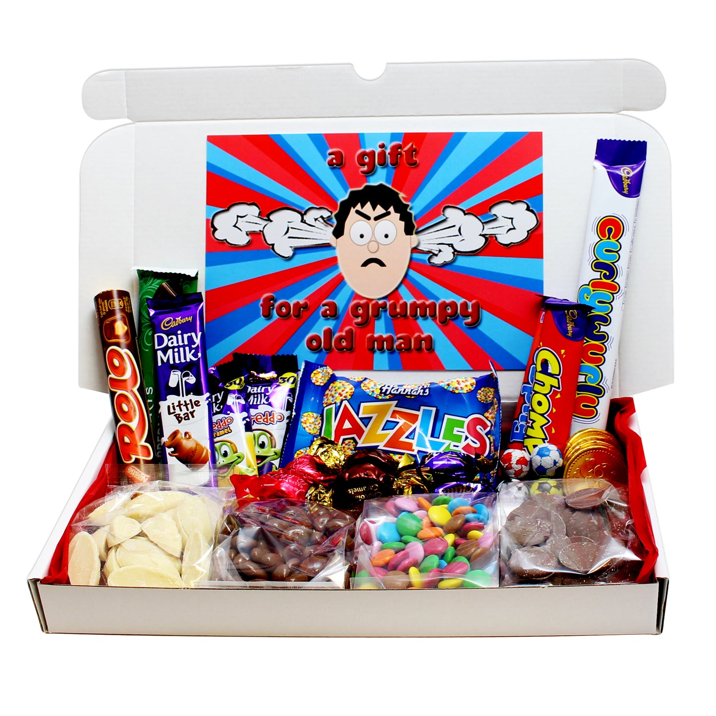 Grumpy Old Man Large Chocolate Gift Box