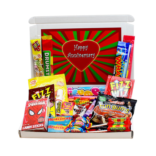 Happy Anniversary Mini Retro Sweets Box