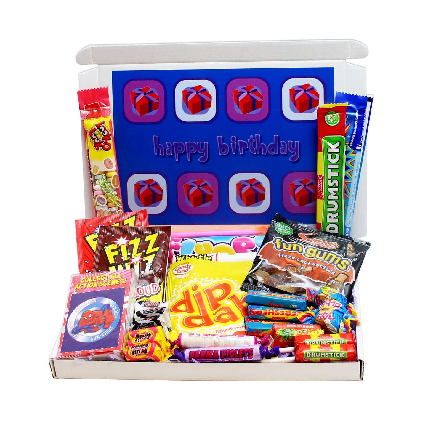 Happy Birthday Mini Retro Sweets Box