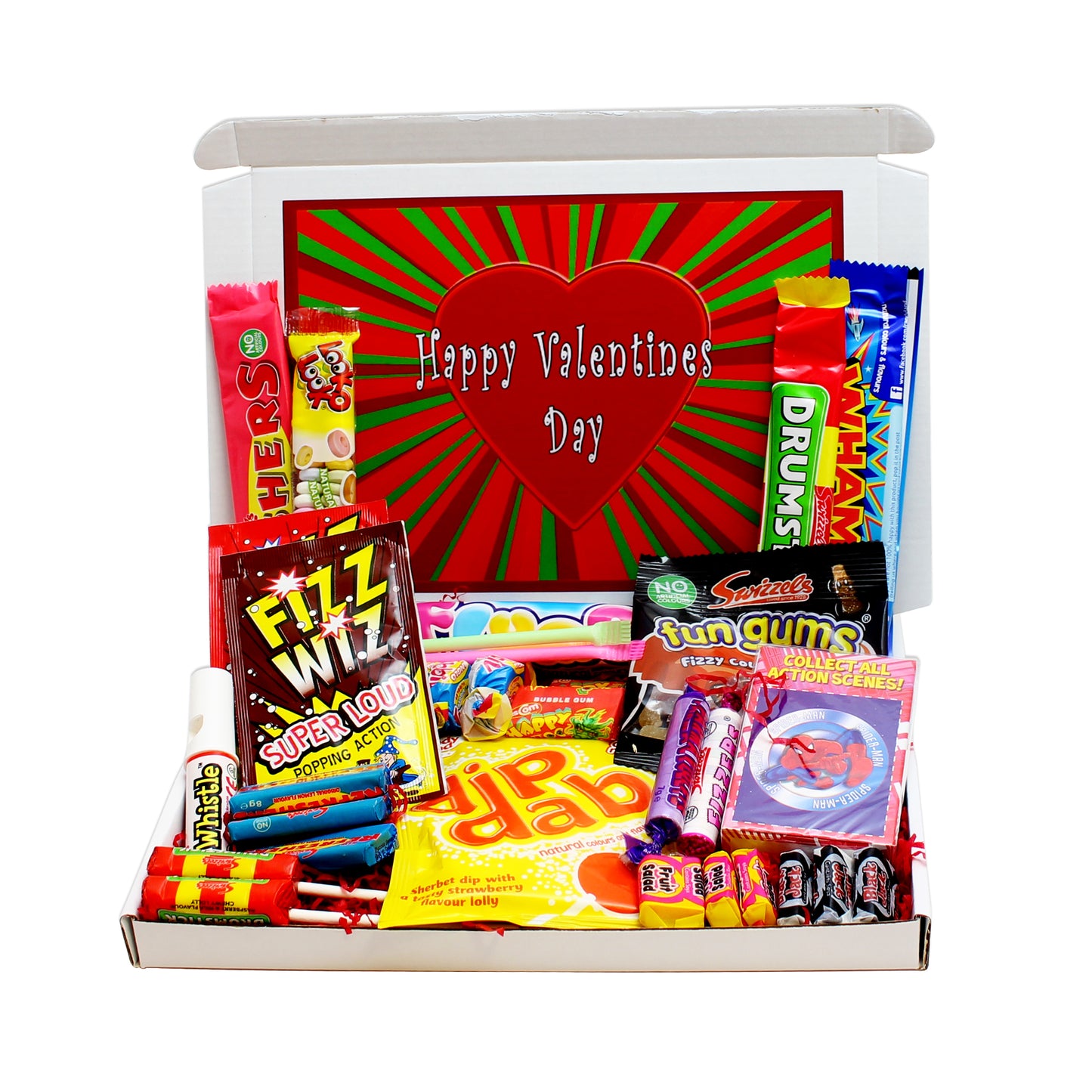 Valentines Retro Sweets Mini Gift Box
