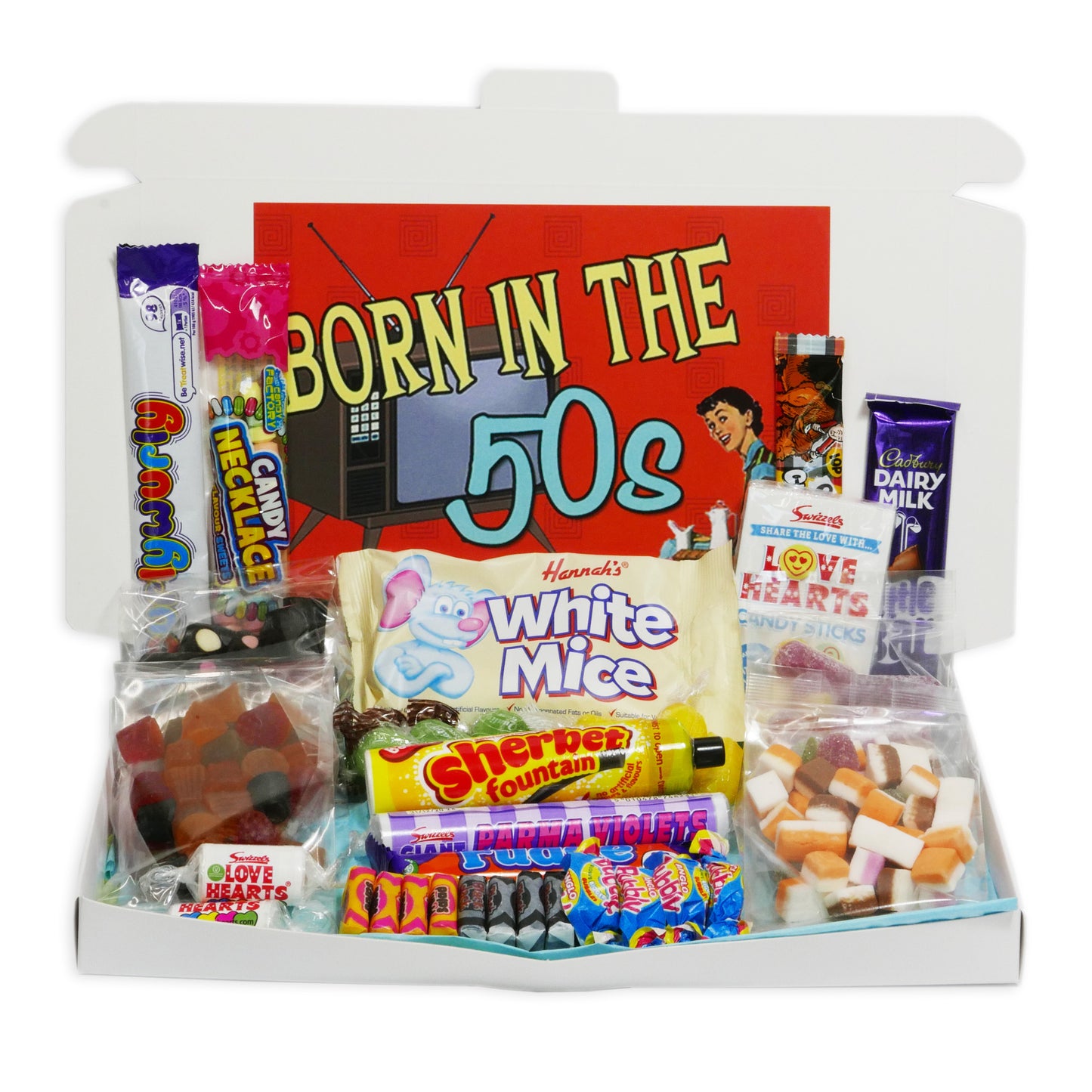 Born in the Fifties Sweets Large Gift Box