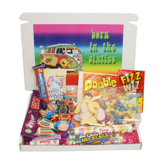 Born in the Sixties Retro Sweets Mini Gift Box