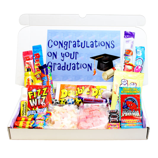 Graduation Large Retro Sweets Box