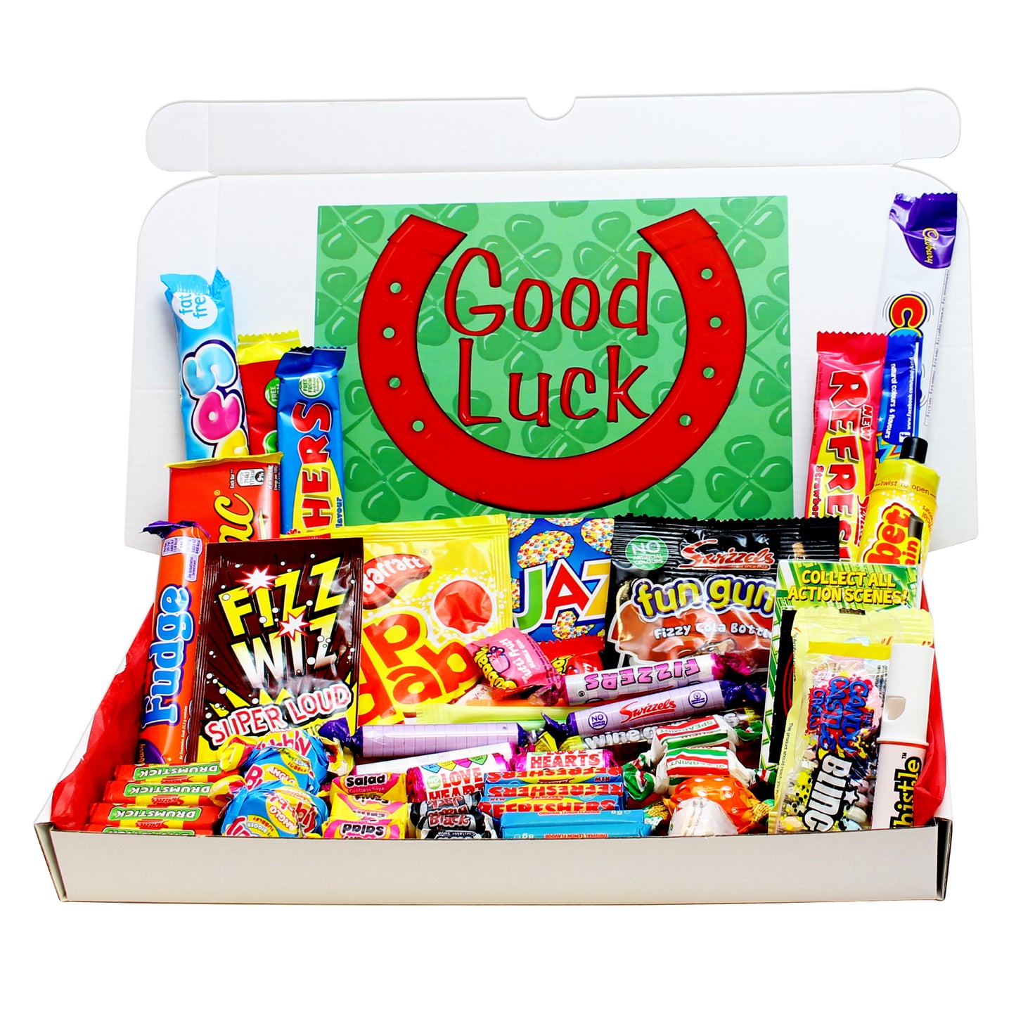 Good Luck Large Retro Sweets Box