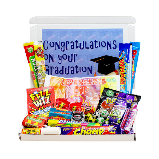 Graduation Mini Retro Sweets Box