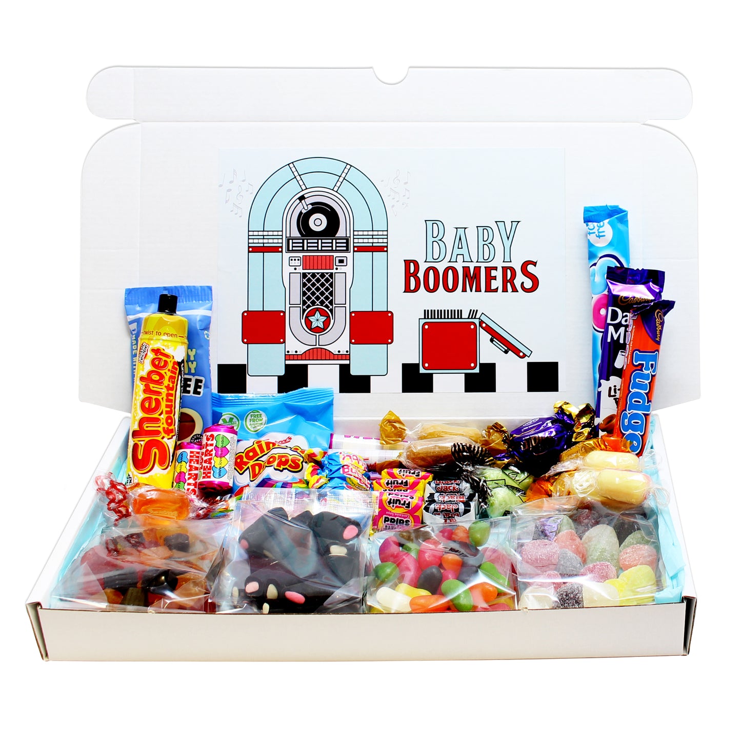 Baby Boomer Large Sweets Gift Box