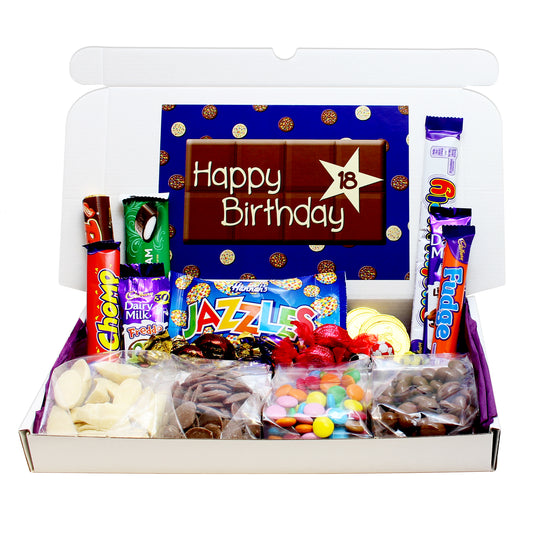 18th Birthday Large Chocolate Gift Box