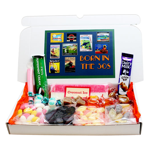 Born in the Thirties Sweets Large Gift Box