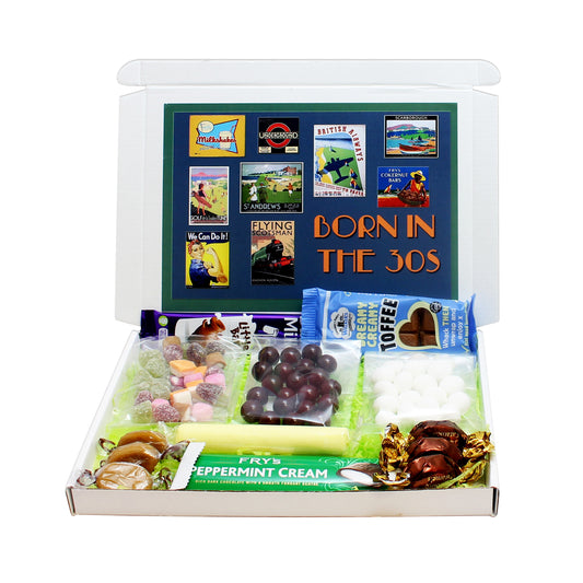 Born in the Thirties Sweets Mini Gift Box