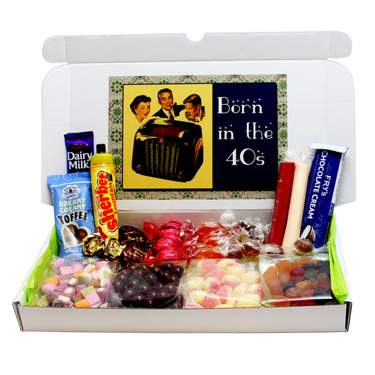 Born in the Forties Sweets Large Gift Box