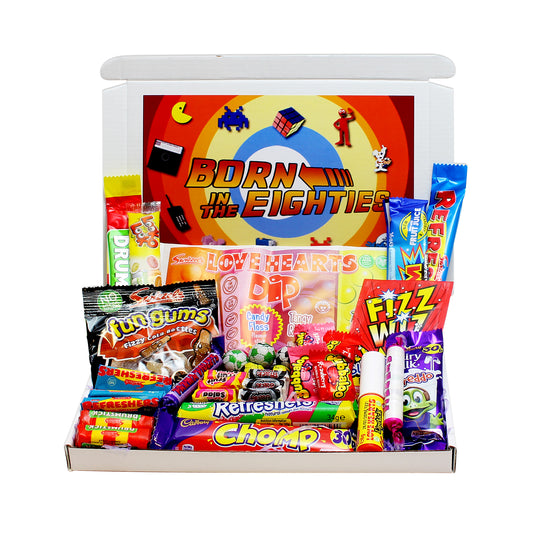 Born in the Eighties Retro Sweets Mini Gift Box