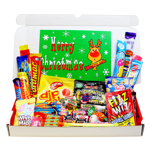 Christmas Retro Sweets Large Gift Box
