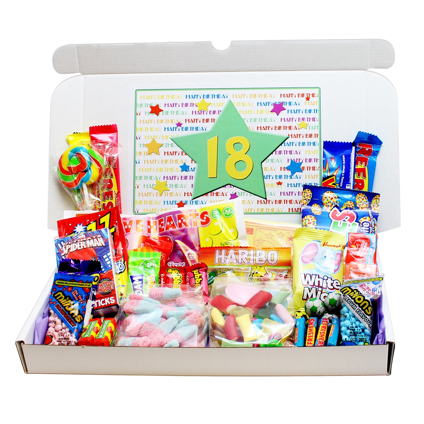 18th Birthday Sweets Gift Box