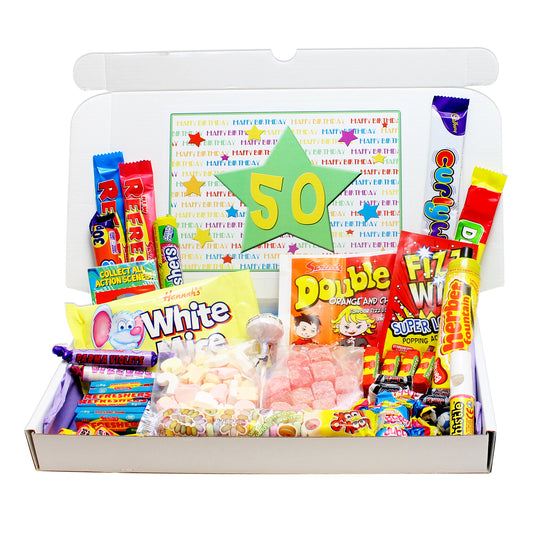 50th Birthday Sweets Gift Box